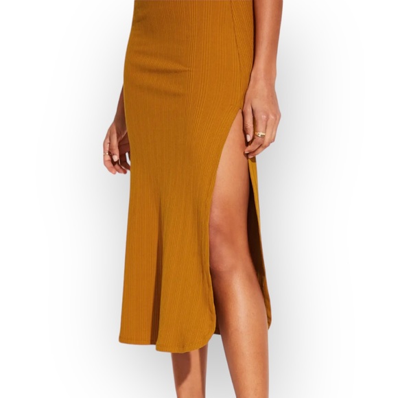 NWOT Vitamin A West Organic Ribbed Tank Dress - Picture 5 of 16